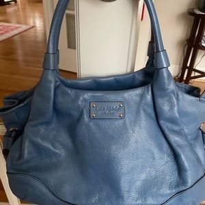 Kate Spade royal blue handbag. NEW w/tags. Leather